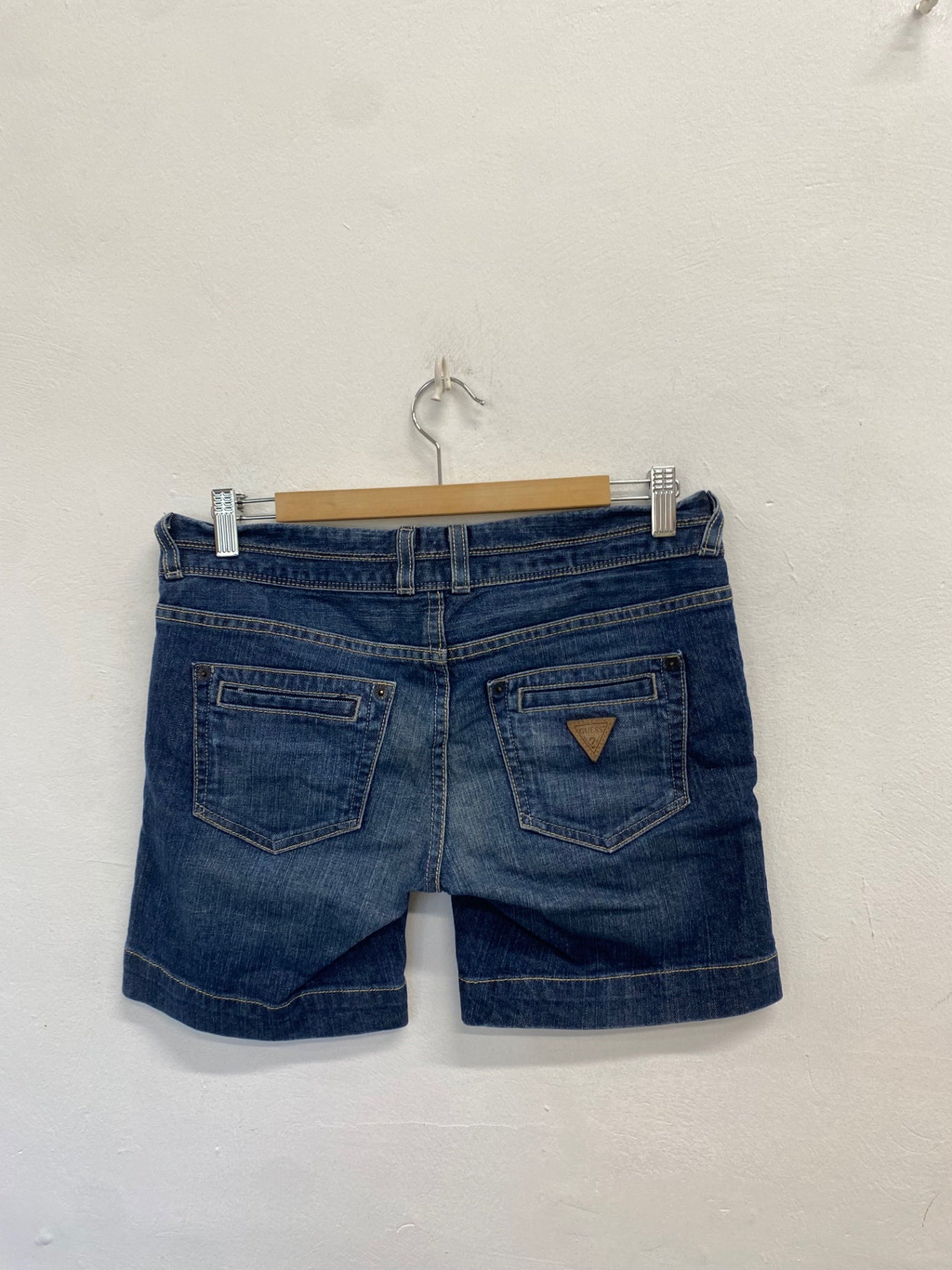 Stunning guess Shorts W28” Dark Blue y2k CV565 