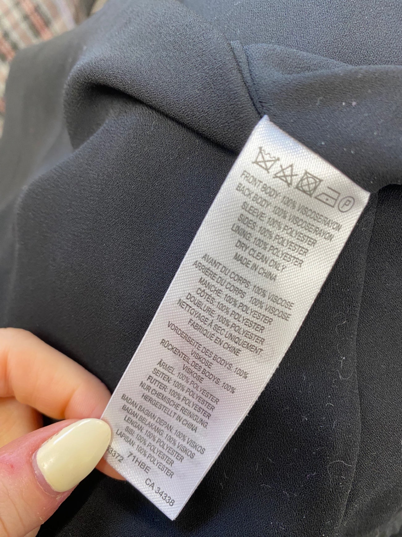 Stunning French Connection Maxi Dress UK 14 Black floral floaty CW566