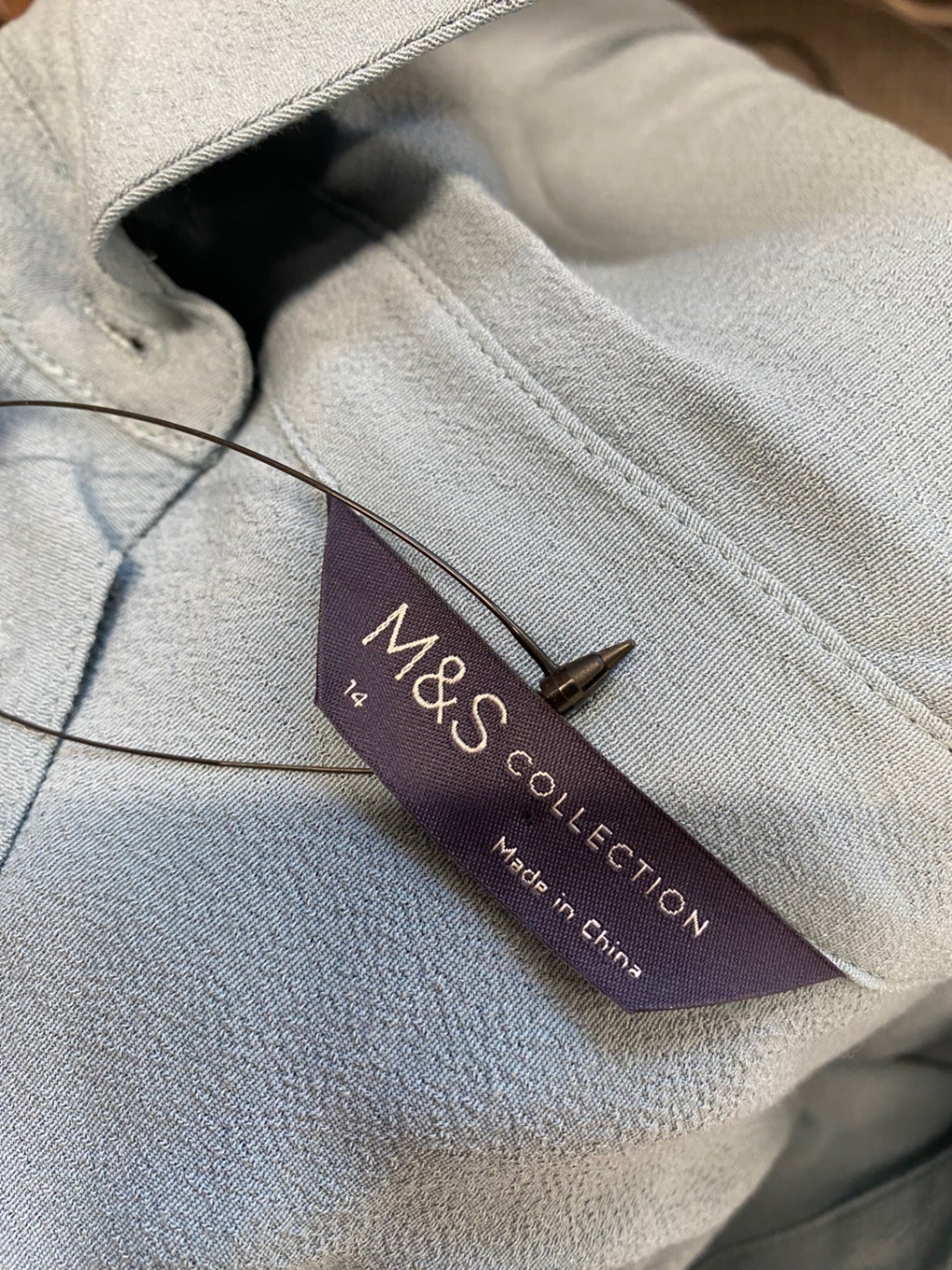 Stunning M&S Collection Shirt UK 14 Mint green CW566