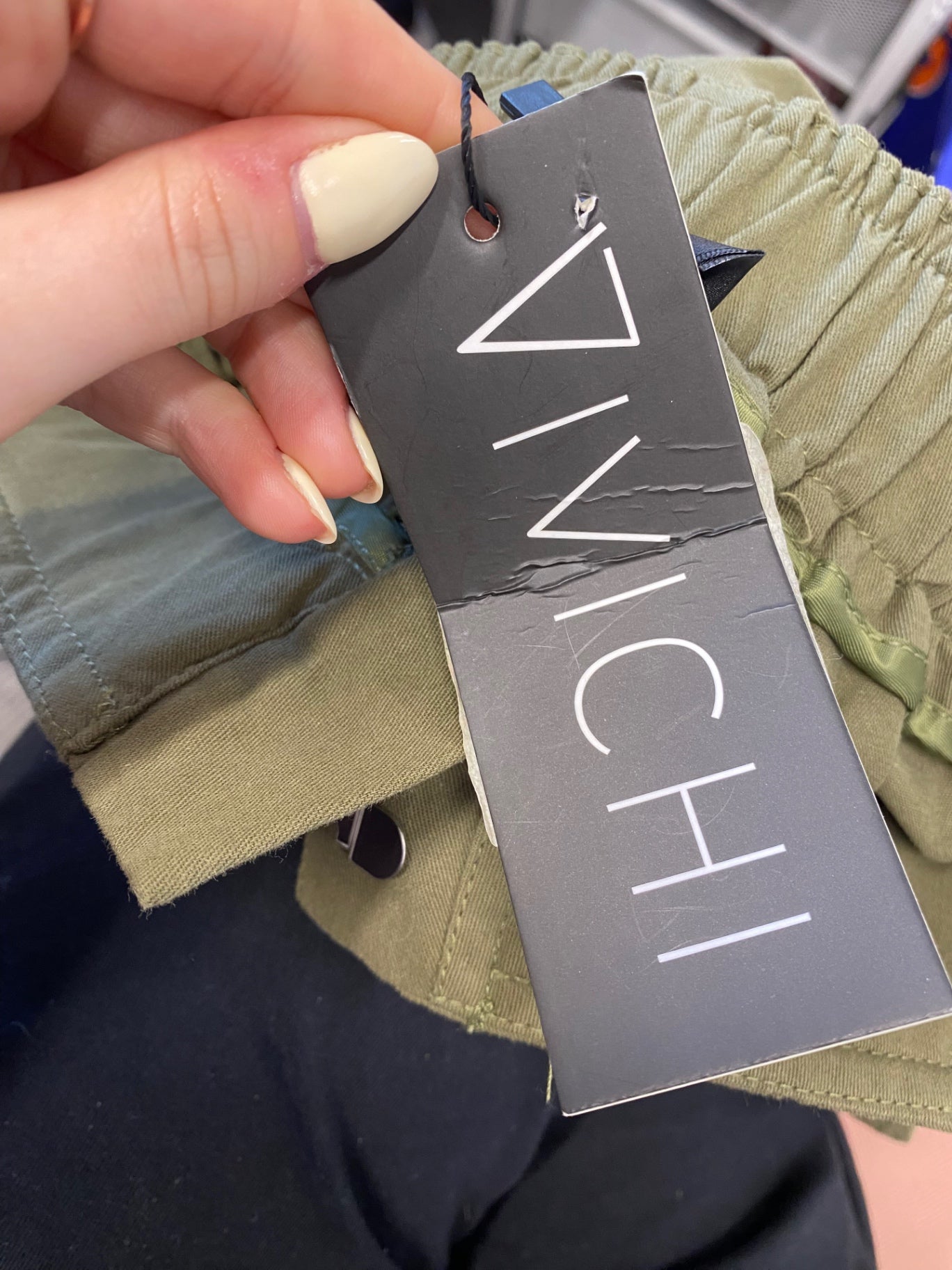 Stunning Divichi Harem trousers UK 8 Khaki rave CW566