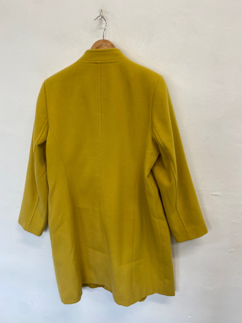 Stunning Marks & Spencers Peacoat UK 18 Yellow CW566