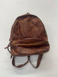 Stunning Brampton London aged leather Backpack Medium Brown Tan CW566