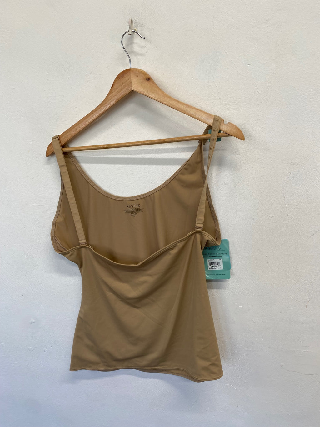Stunning Spanx Cami top shaping bustUK 14 Beige CW566