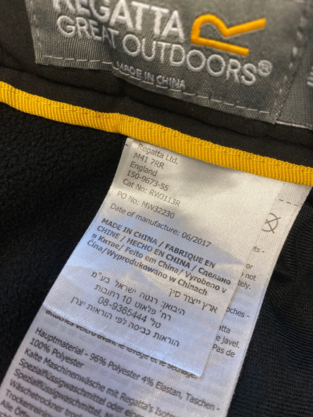 Fabulous Regatta great outdoors walking trousers Joggers UK 16 Black CW566