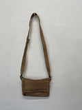Stunning Next Shoulder Bag leather studded One size Beige CW566