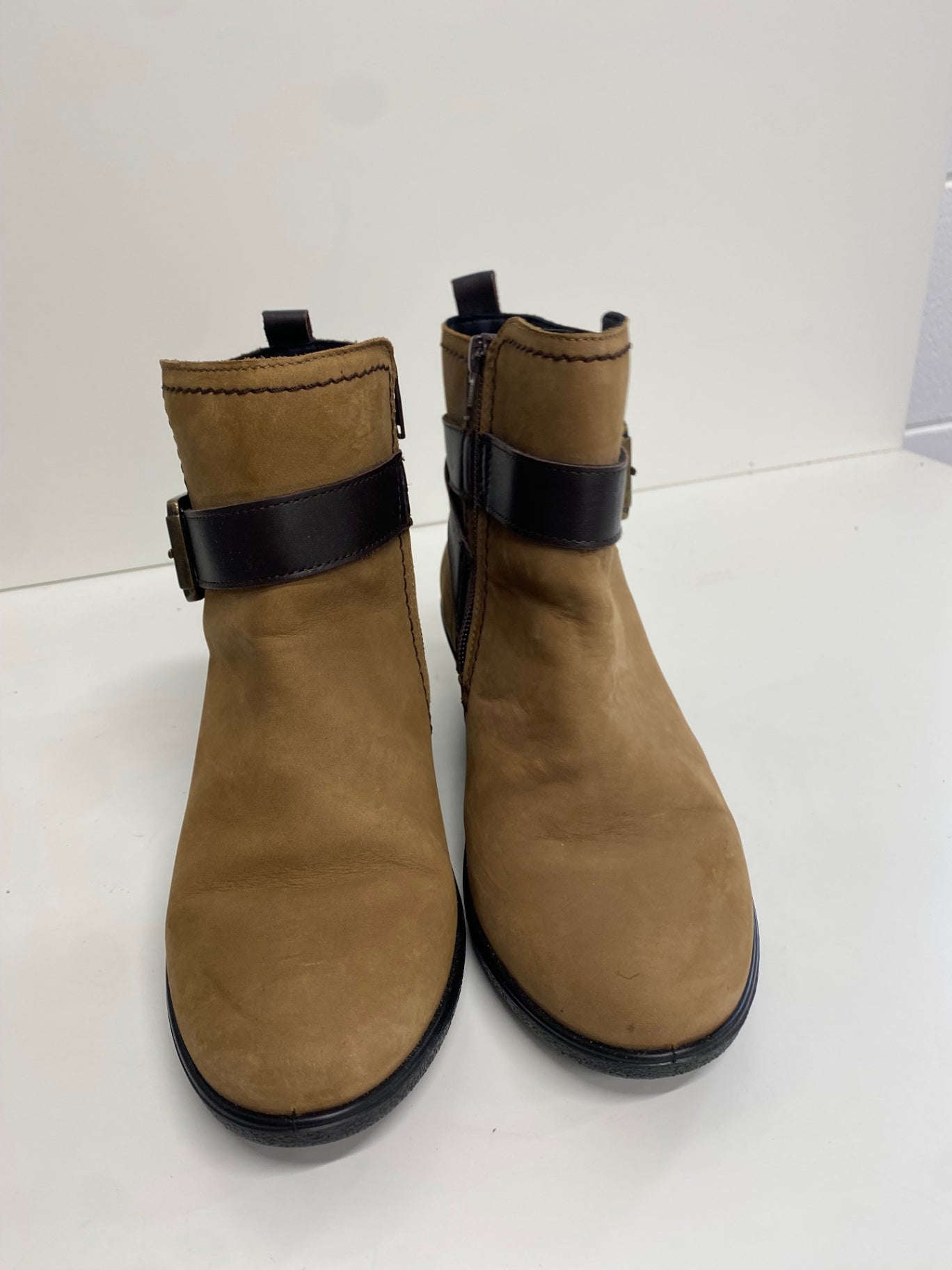 Stunning Hotter Plymouth leather  Ankle Boots UK 5.5 Brown black CW566