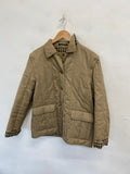 Stunning Aquascutum Quilted jacket UK 12-14 Beige CW566