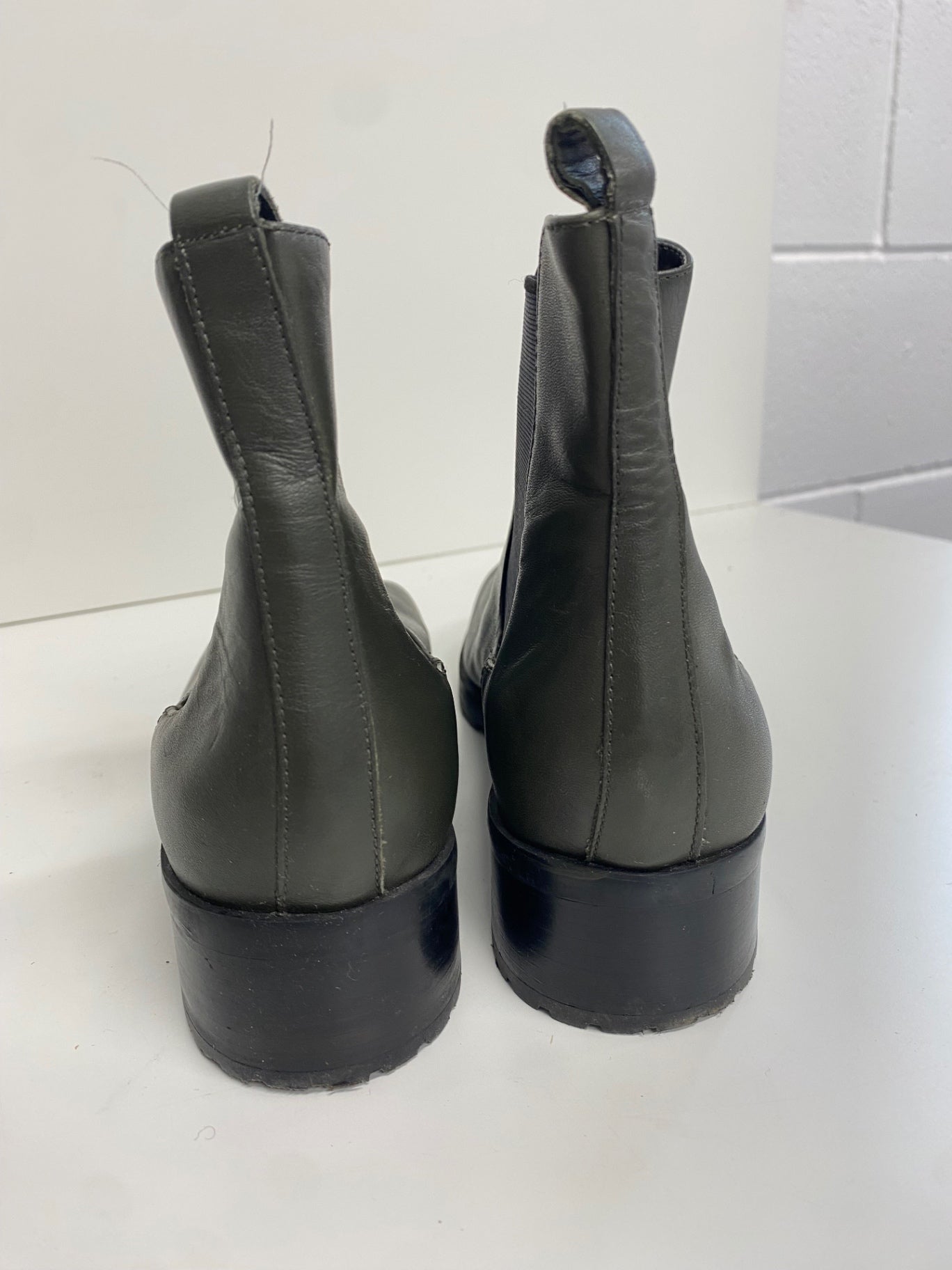 Stunning Autograph Ankle Boots UK 5 Khaki leather CW566