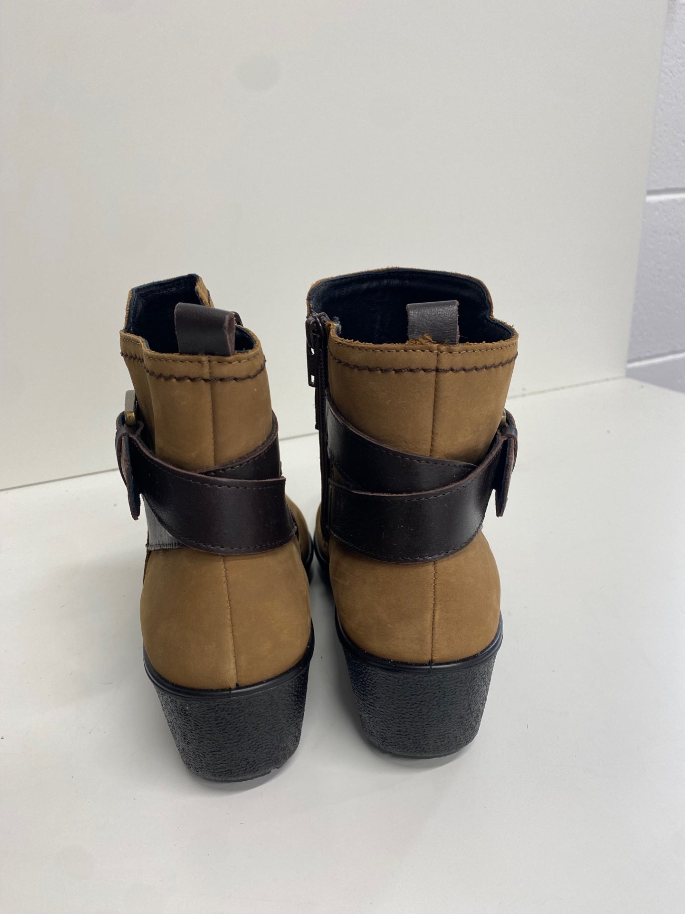 Stunning Hotter Plymouth leather  Ankle Boots UK 5.5 Brown black CW566