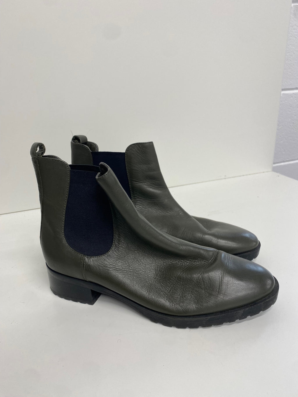 Stunning Autograph Ankle Boots UK 5 Khaki leather CW566
