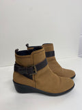 Stunning Hotter Plymouth leather  Ankle Boots UK 5.5 Brown black CW566