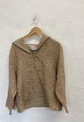 Stunning Joy perreras rialto Blouse Hooded Uk 10 Beige CW566