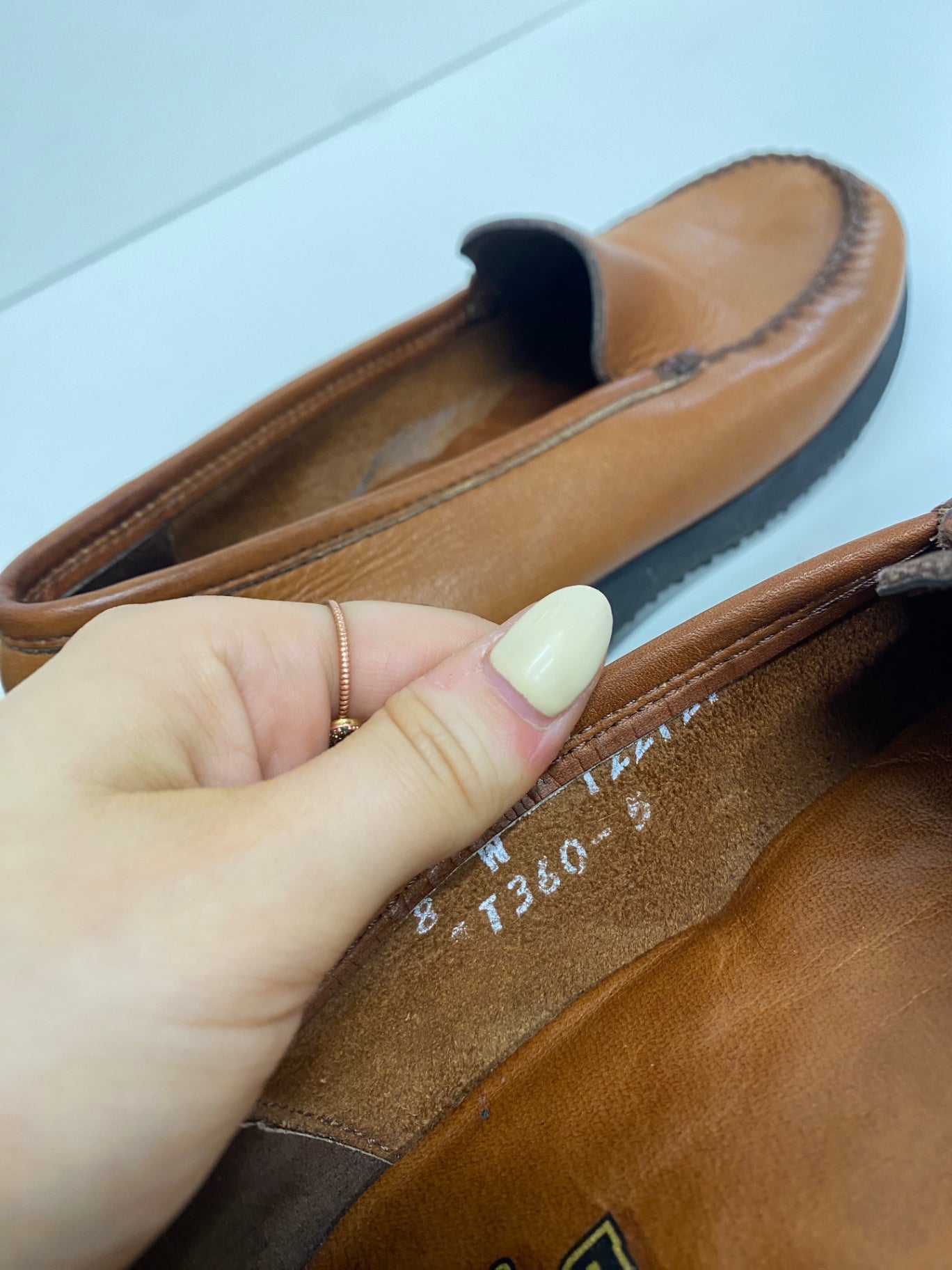 Stunning Dexter usa leather Loafers UK 5 Brown CW566
