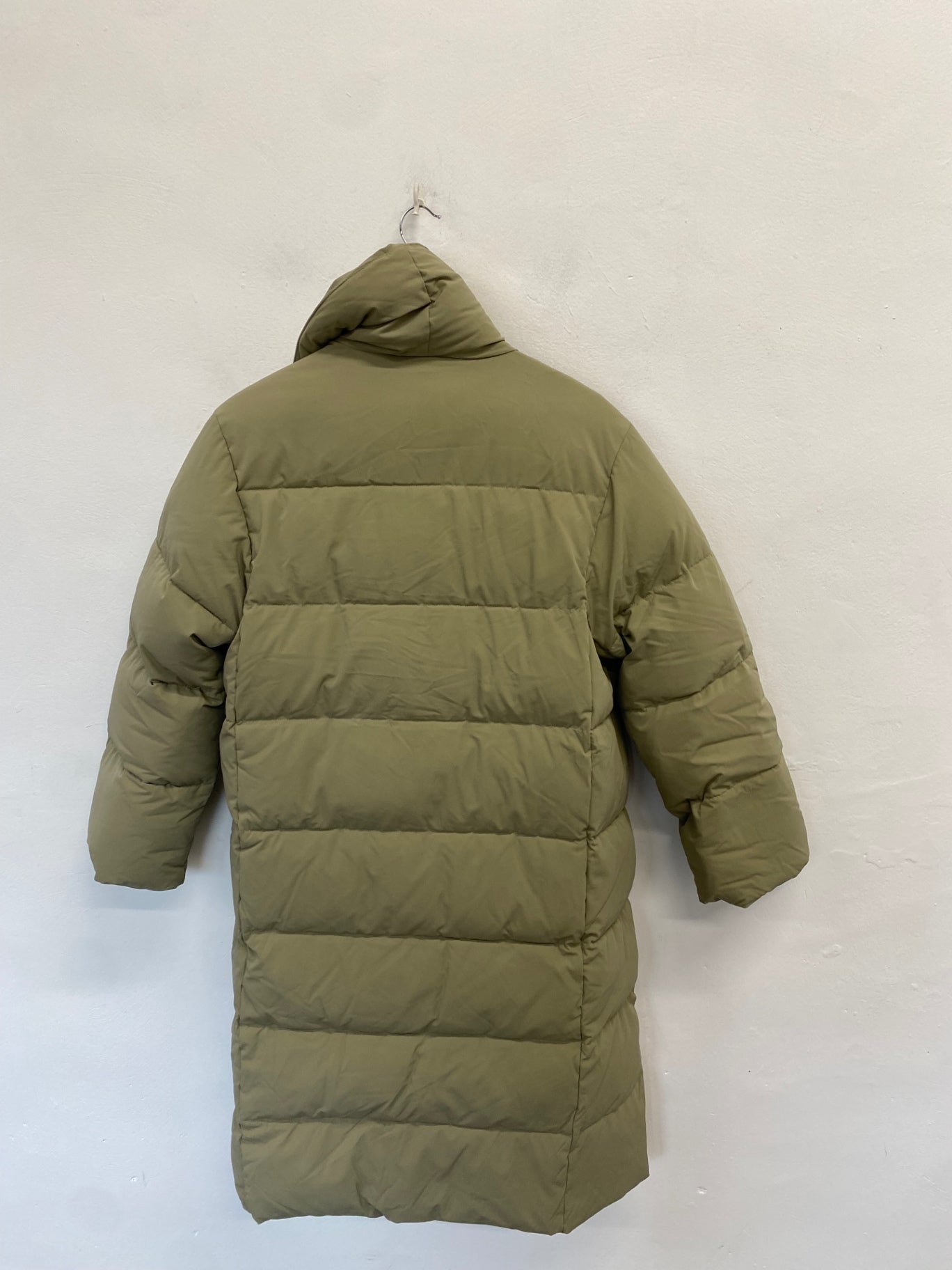 Stunning Paloma-Wool Puffer feather filled Jacket UK 10 Olive green SJ567