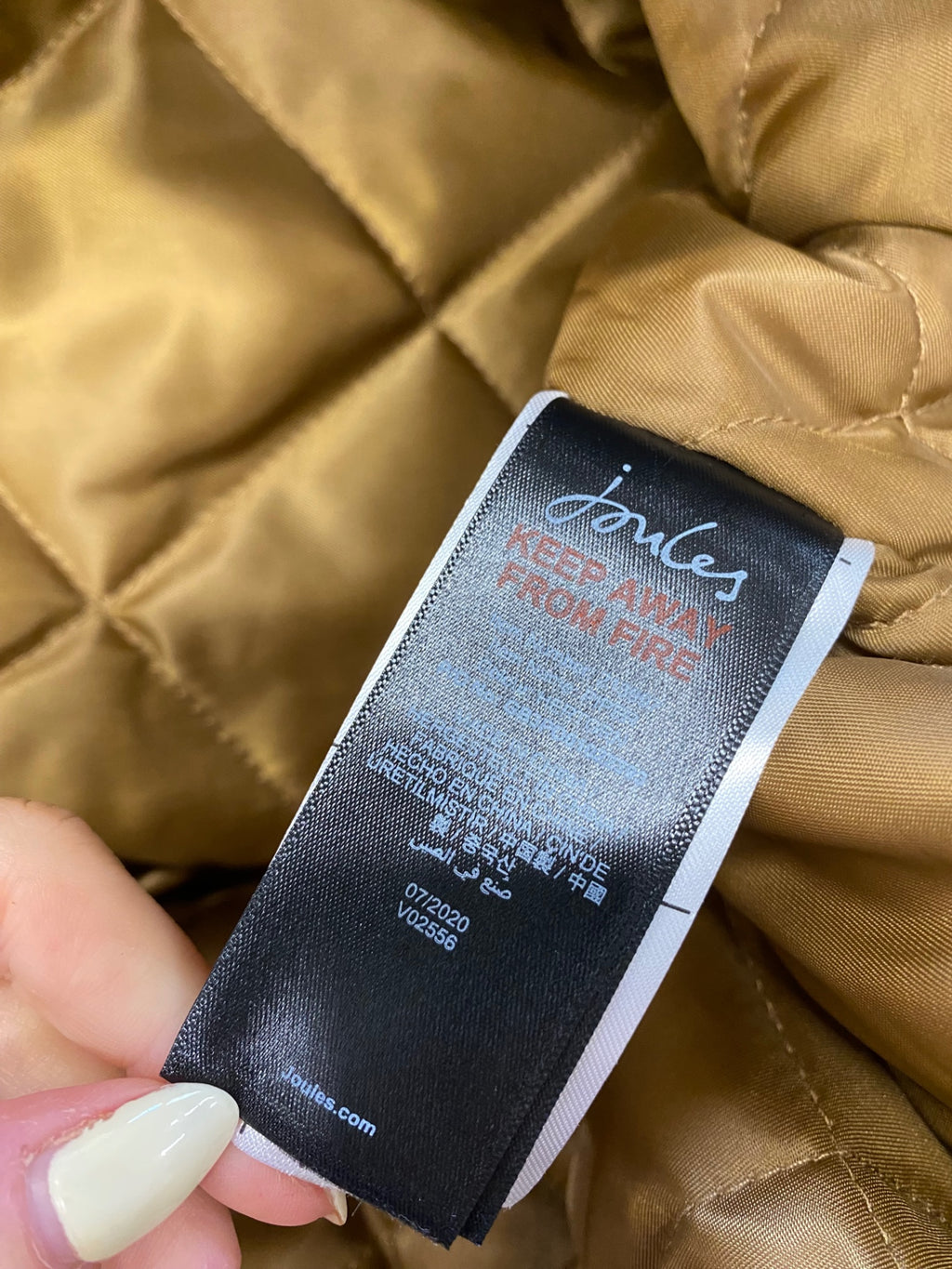 Stunning Joules piper fur hem Parka Jacket UK 8 Khaki SJ567