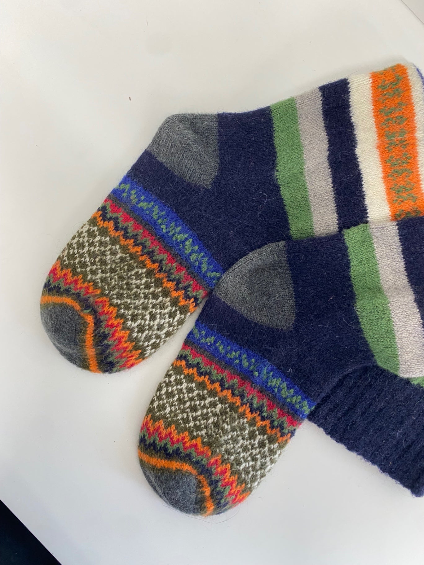 Fabulous Yohji Yamamoto x adidas Socks wool Uk 6 multicolor SJ567