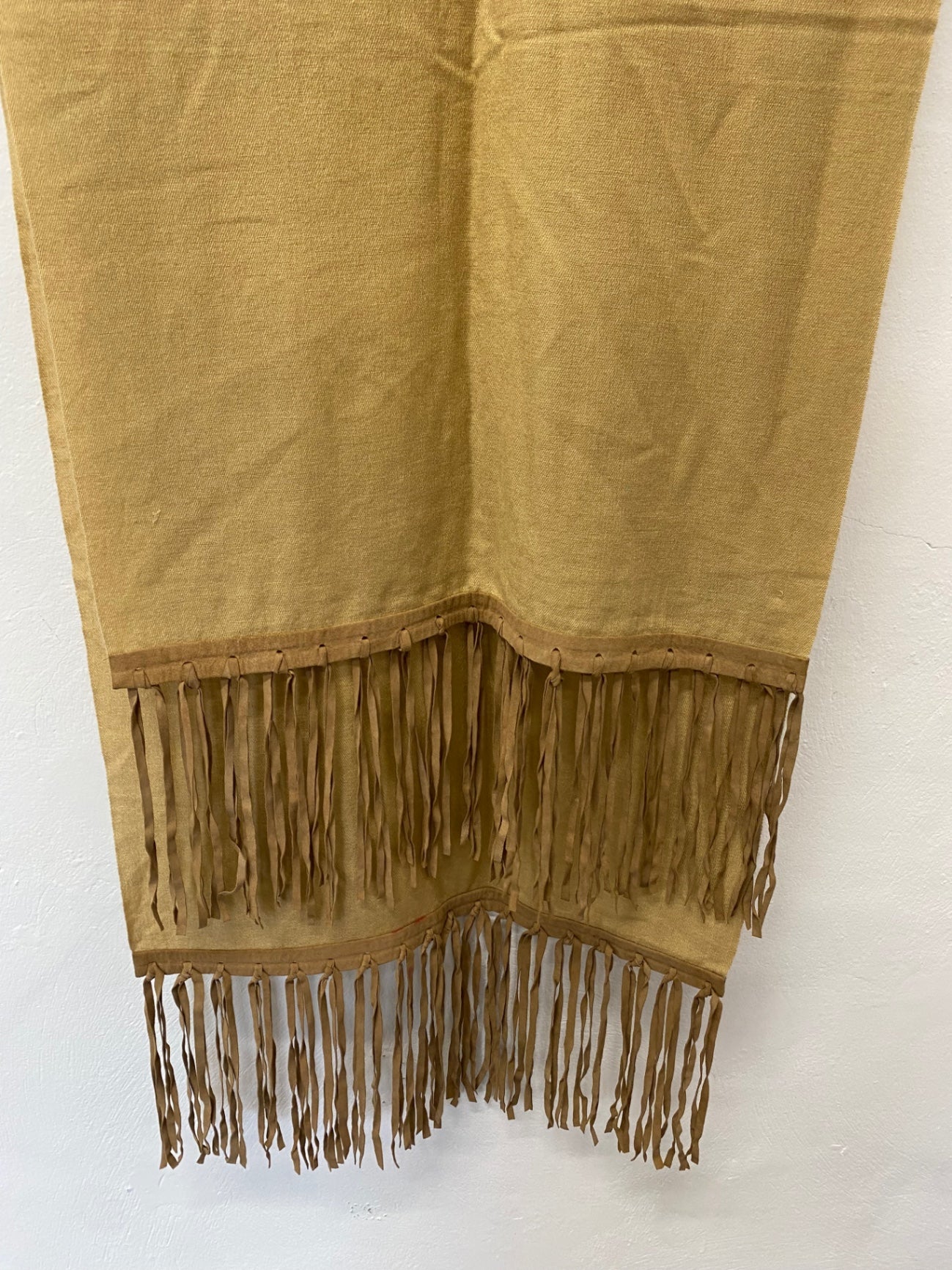 Stunning Tashia london cashmere silk Scarf One size Tan CW566