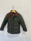 Stunning kids Joules Milford Quilted jacket 6yrs Khaki SJ567