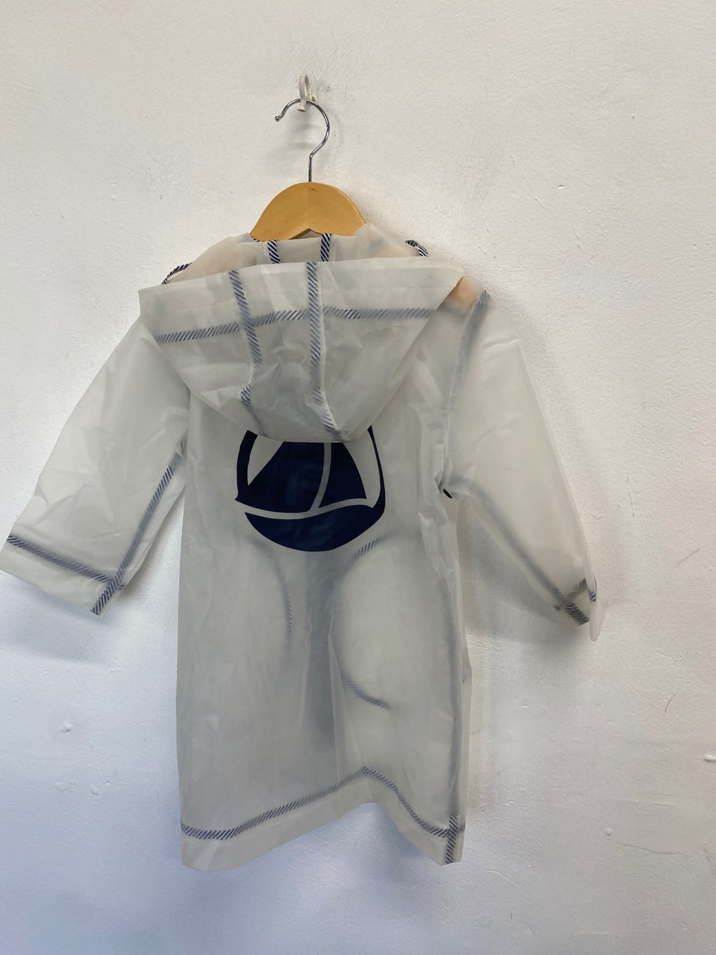 Classic boys Petit bateau Raincoat 4yrs Transparent SJ567