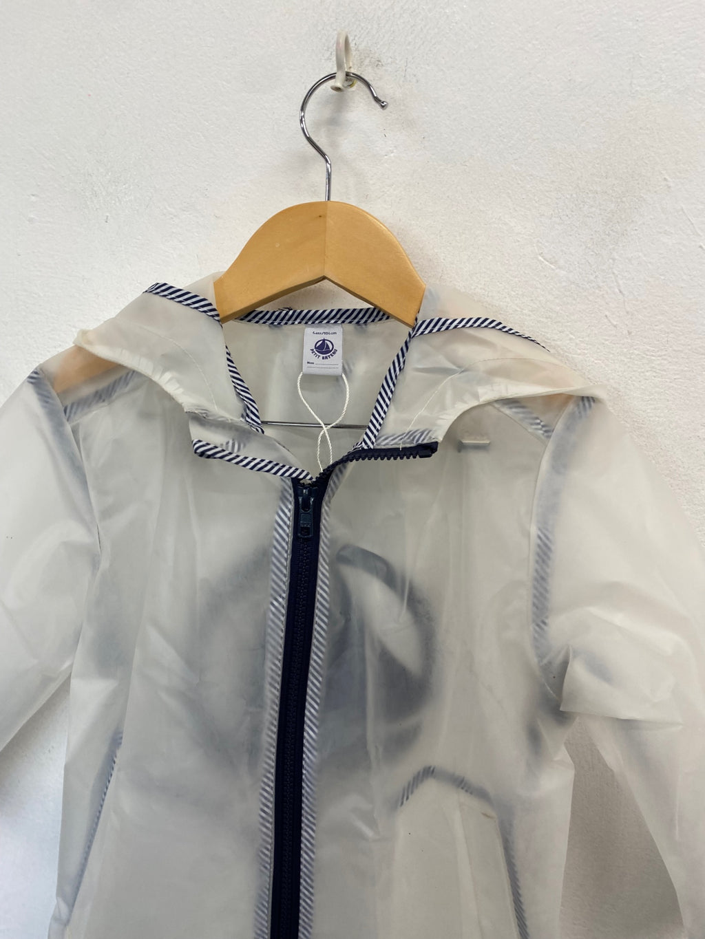 Classic boys Petit bateau Raincoat 4yrs Transparent SJ567