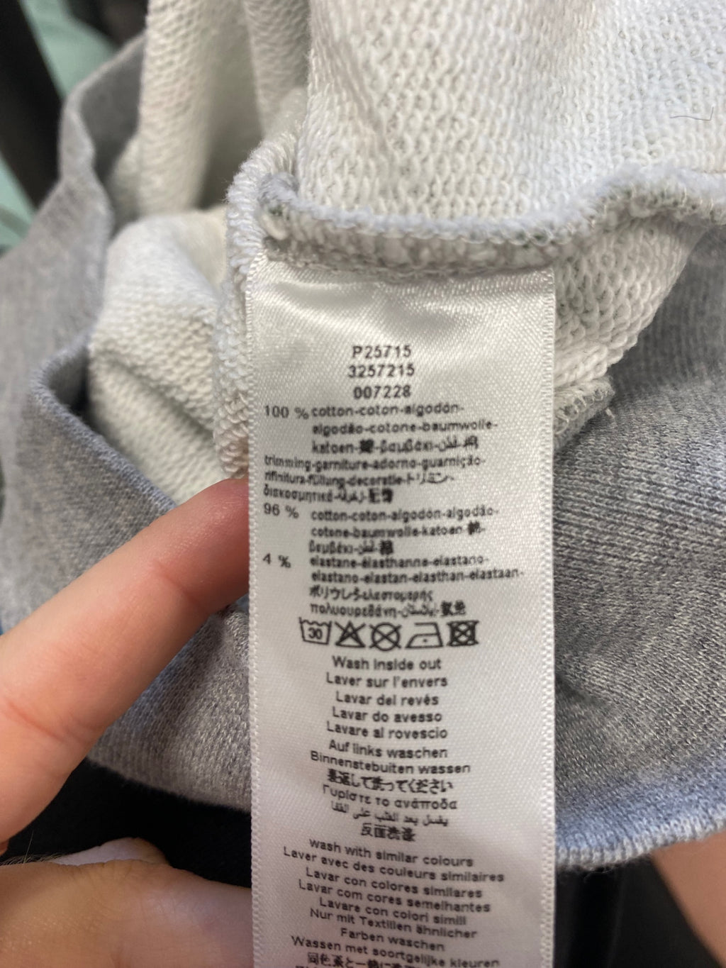 Classic boys Paul smith Sweatshirt croc Age 6 Grey SJ567