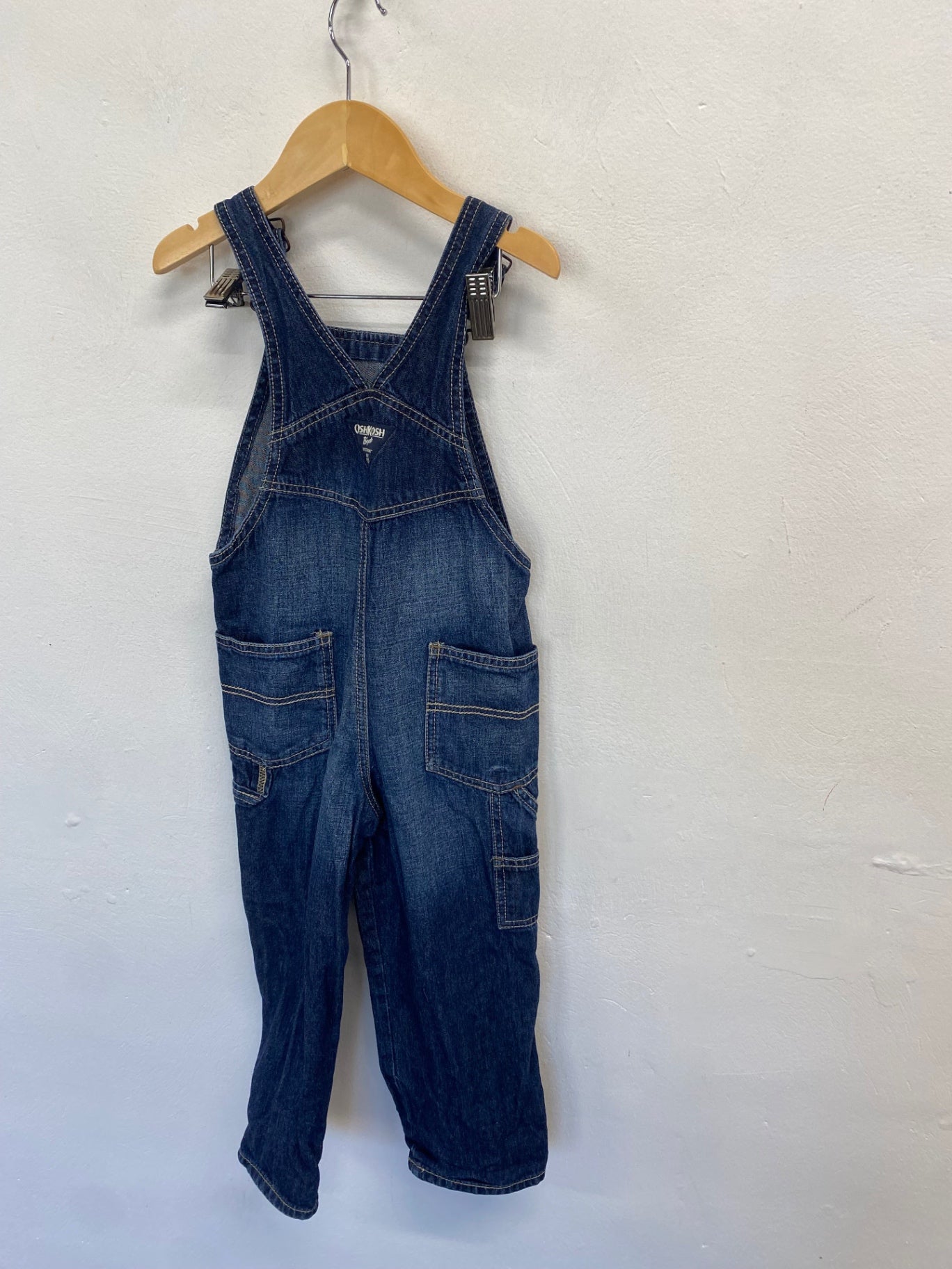 Classic kids OshKosh Dungarees Age 4 Blue denim SJ567