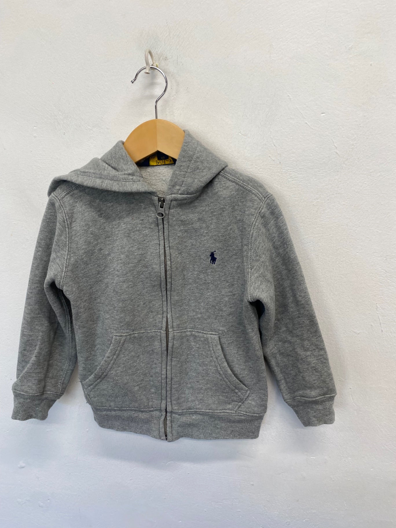 Classic boys Polo Ralph Lauren Hoodie Age 5 Grey SJ567