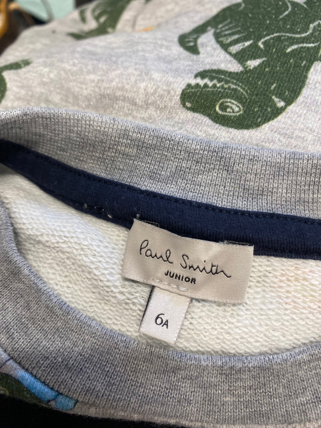 Classic boys Paul smith Sweatshirt croc Age 6 Grey SJ567