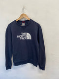 Classic The North Face Sweatshirt UK M Navy GL568
