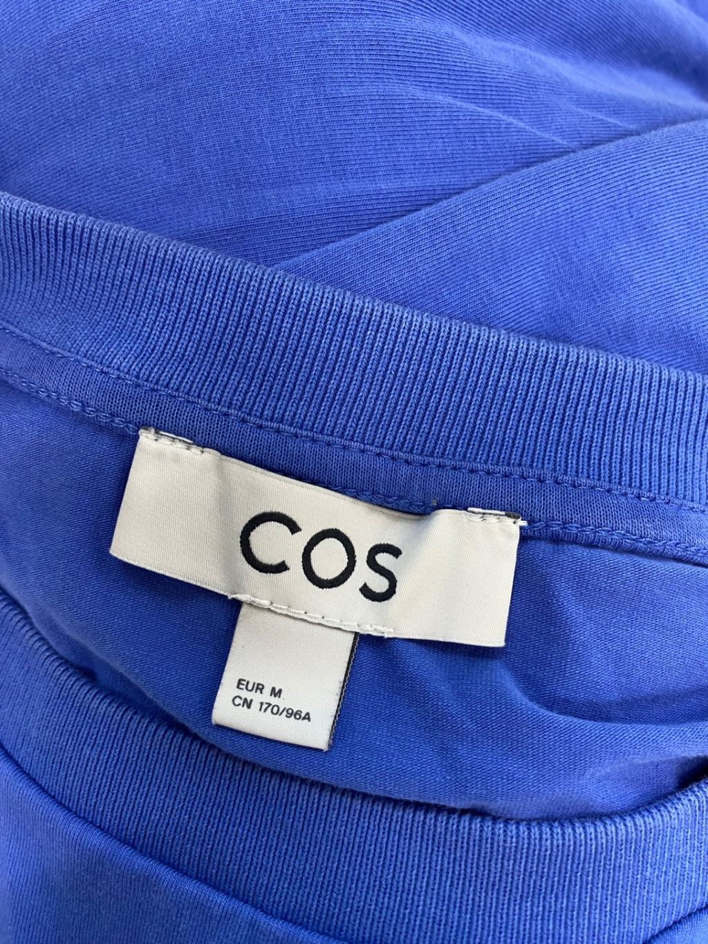 Stunning COS Midi Dress UK 10 Blue fit flare DM561