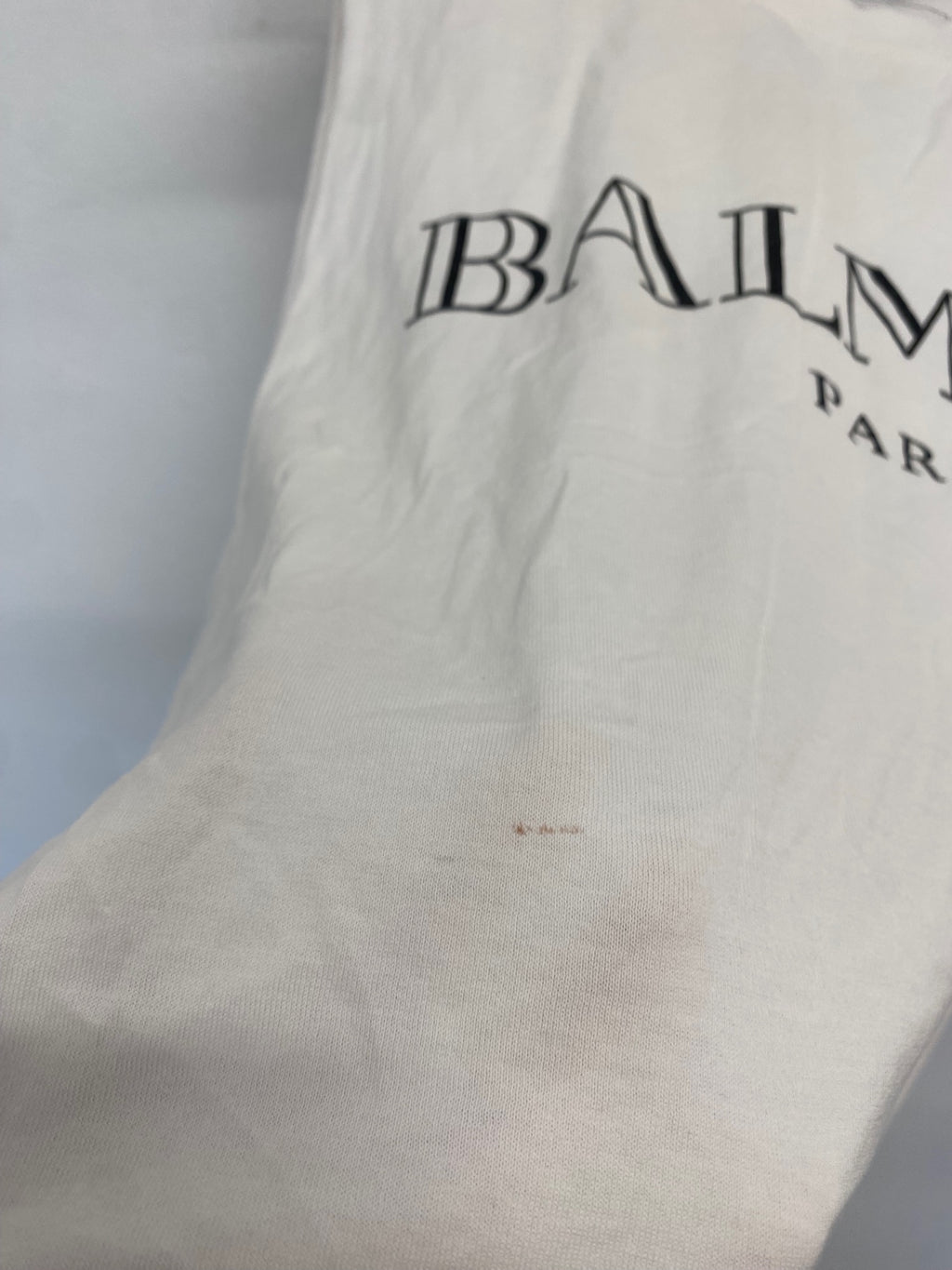 Stunning Balmain Tank Top UK 10 White printed marked SD553