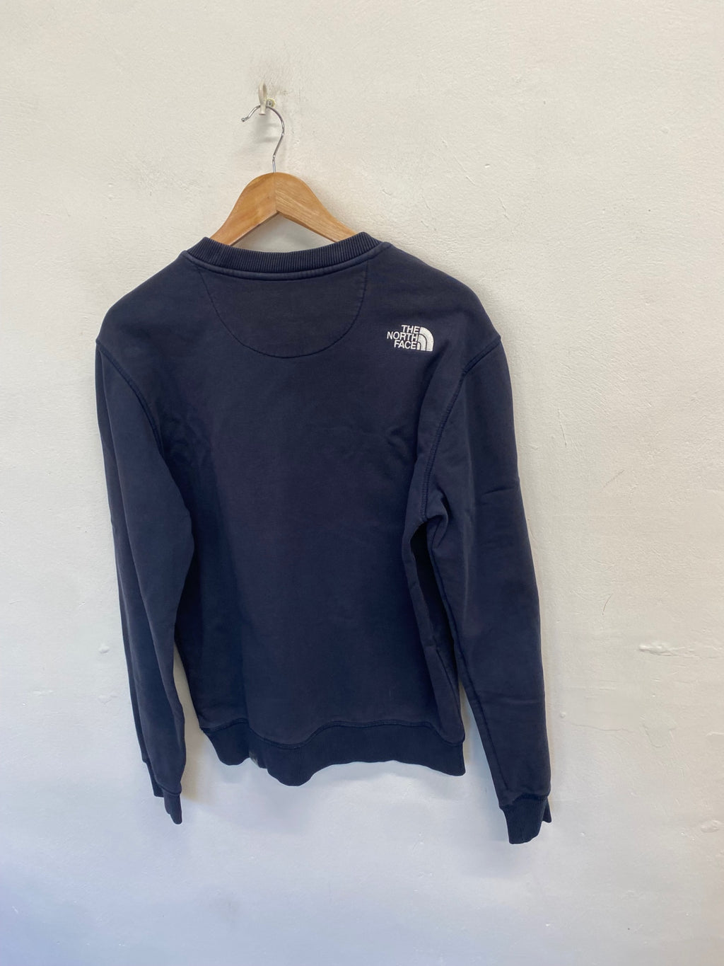 Classic The North Face Sweatshirt UK M Navy GL568