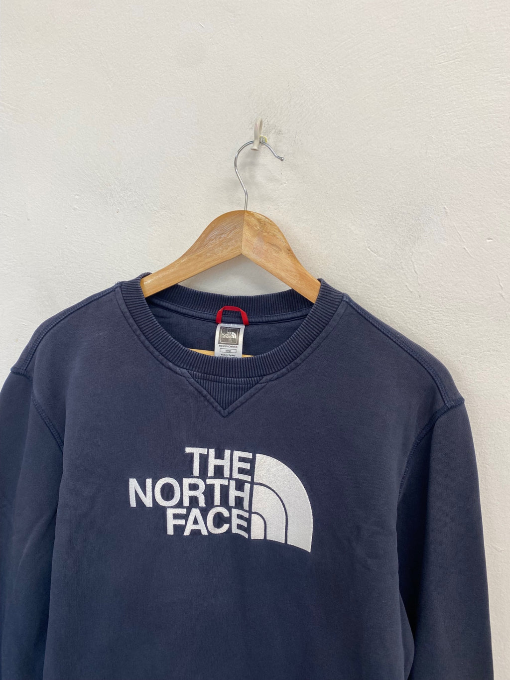 Classic The North Face Sweatshirt UK M Navy GL568