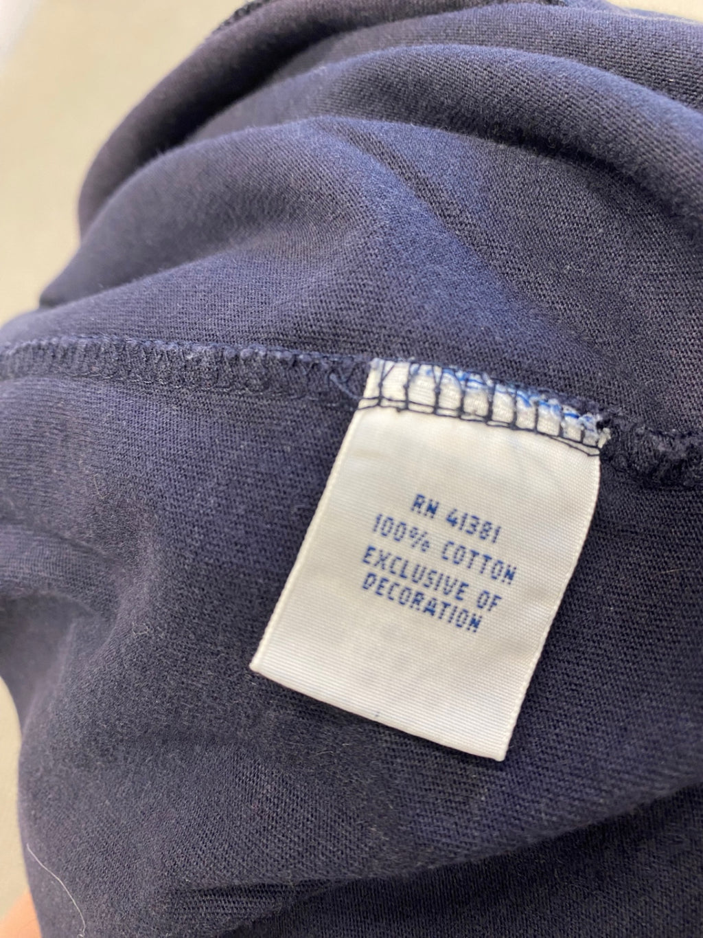 Classic Polo Ralph Lauren T-Shirt UK L Navy GL568
