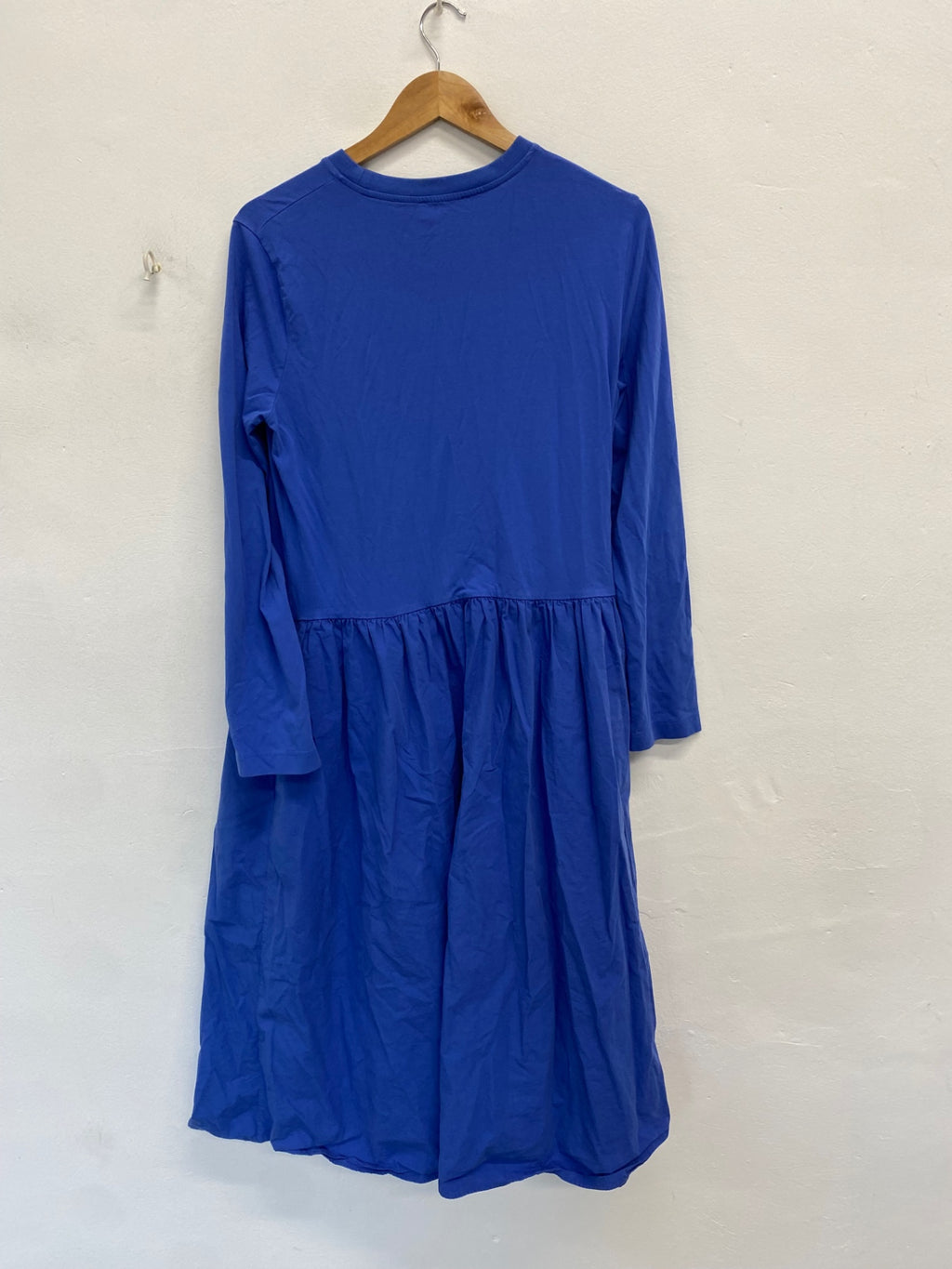 Stunning COS Midi Dress UK 10 Blue fit flare DM561