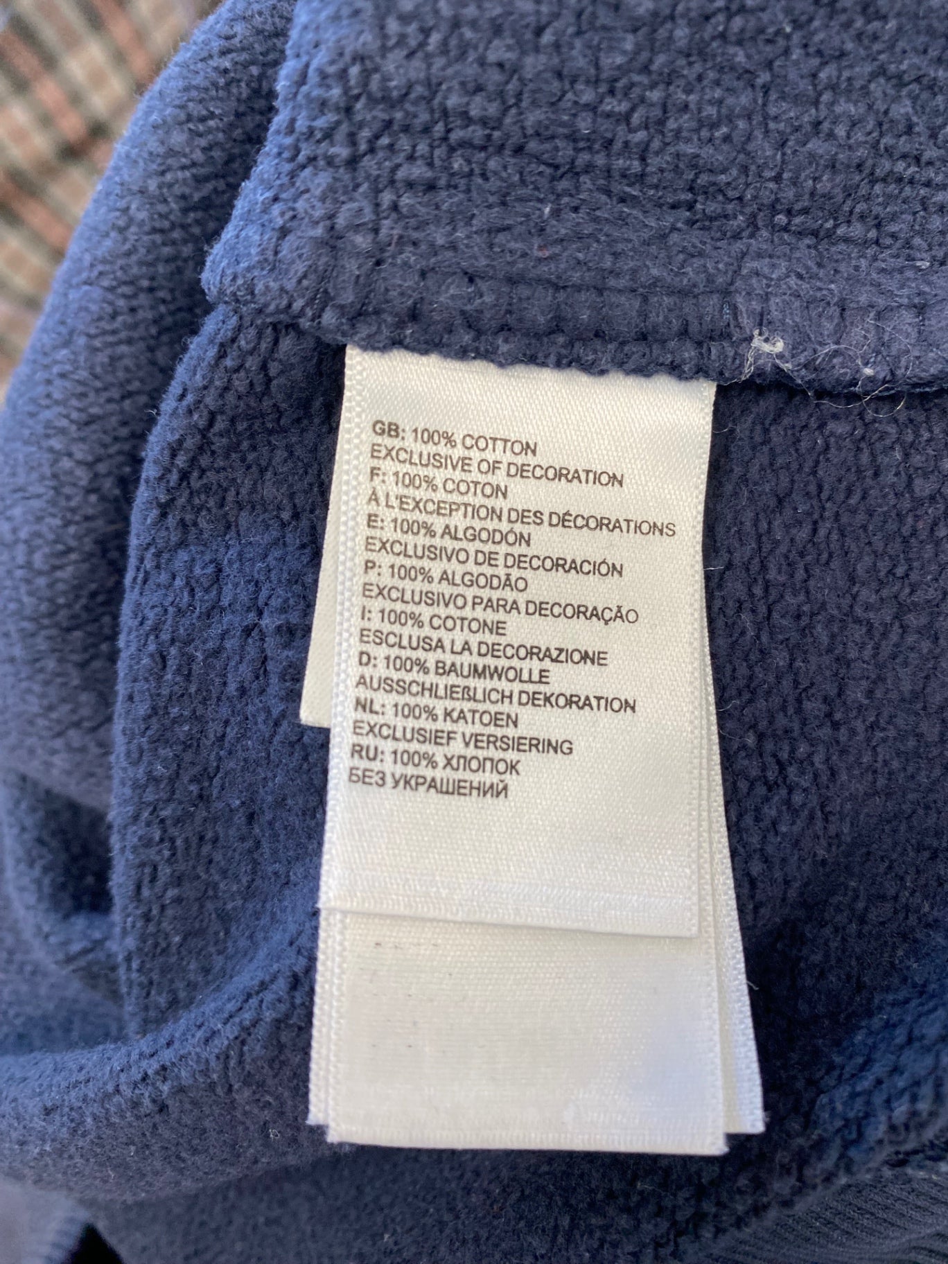 Classic The North Face Sweatshirt UK M Navy GL568