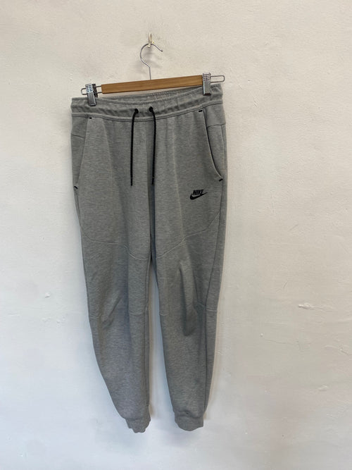 Classic men’s Nike tech zip Joggers UK S Grey NC570