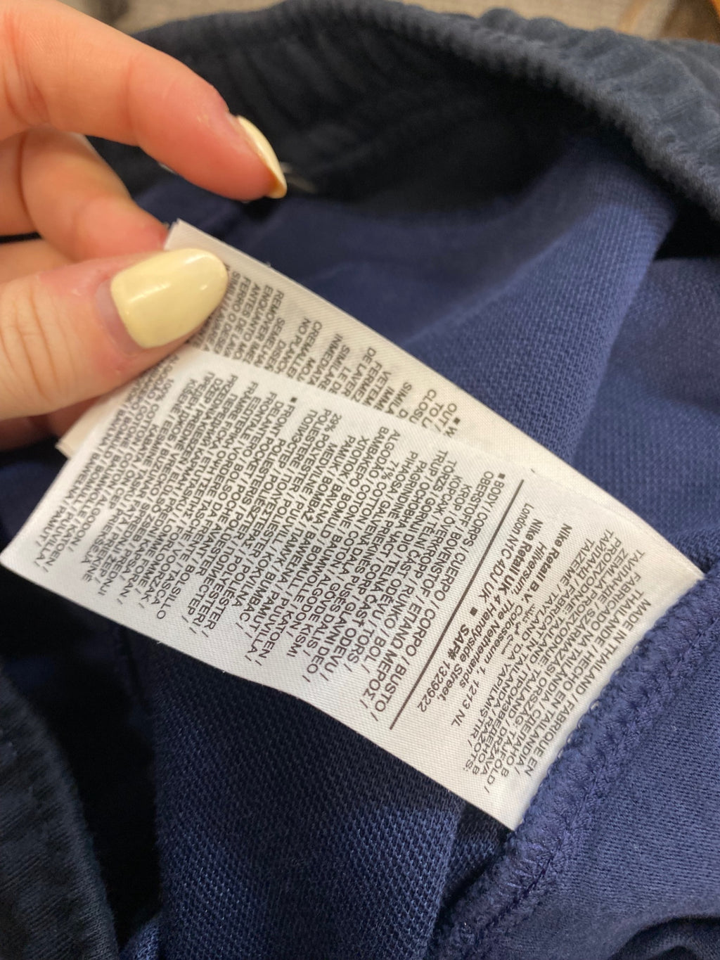 Classic Nike tech Joggers UK M Navy Blue NC570