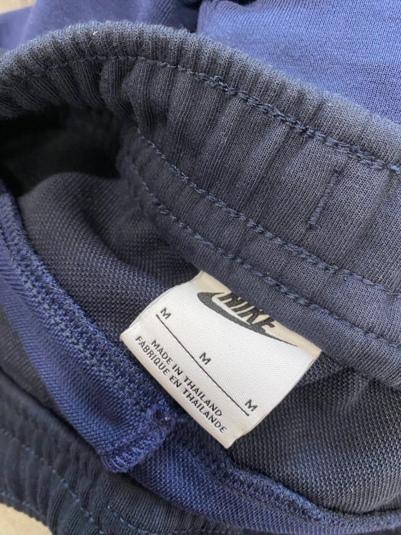 Classic Nike tech Joggers UK M Navy Blue NC570