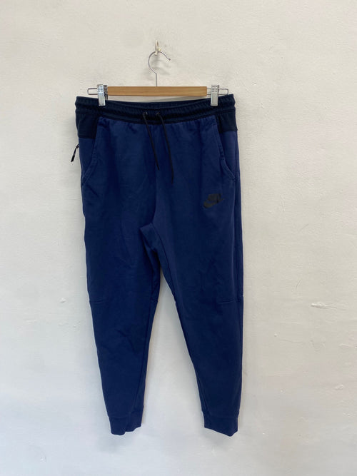 Classic Nike tech Joggers UK M Navy Blue NC570