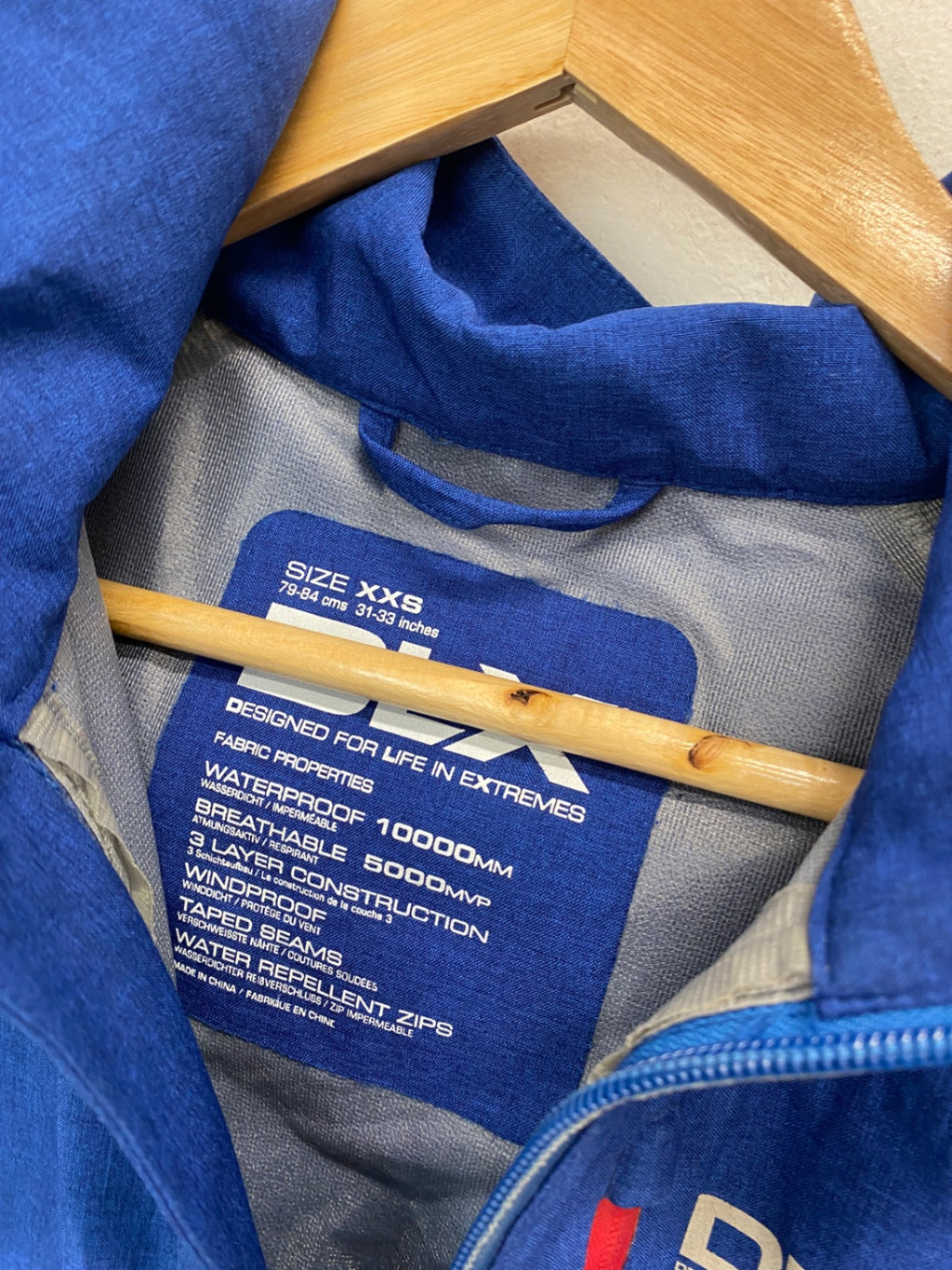 Classic DLX Jacket sports UK XXS Blue CM571
