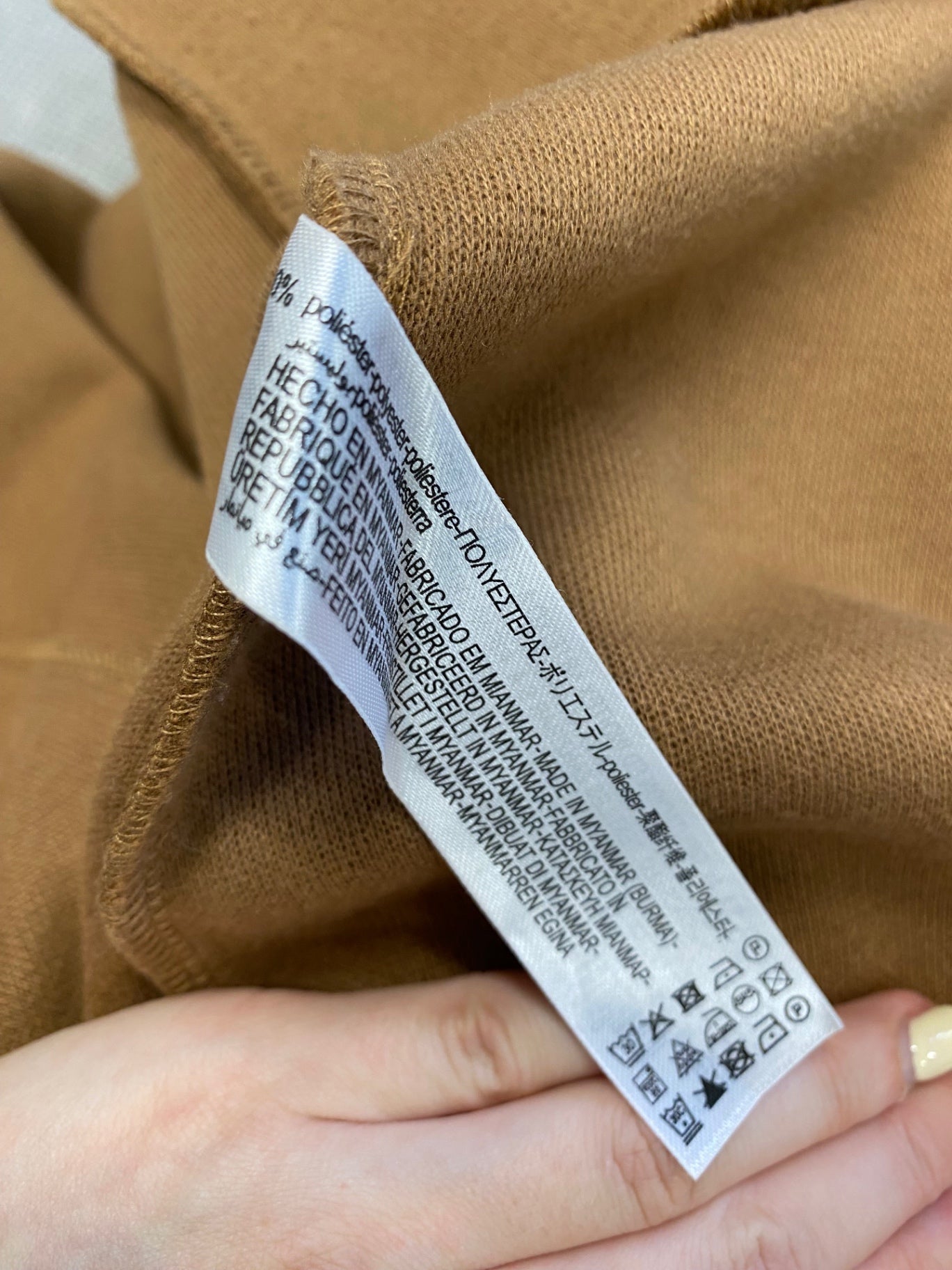 Stunning Zara Peacoat UK 16 Brown longline CM571