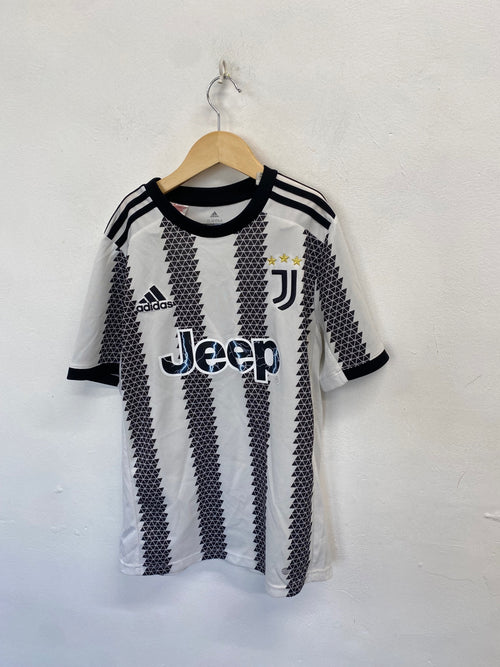 Classic boys juventus 22/23 home adidas Football kit Age 13-14 White and black NC570