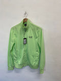 Stunning Emporio Armani EA7 Track Jacket UK S Neon Green NC570
