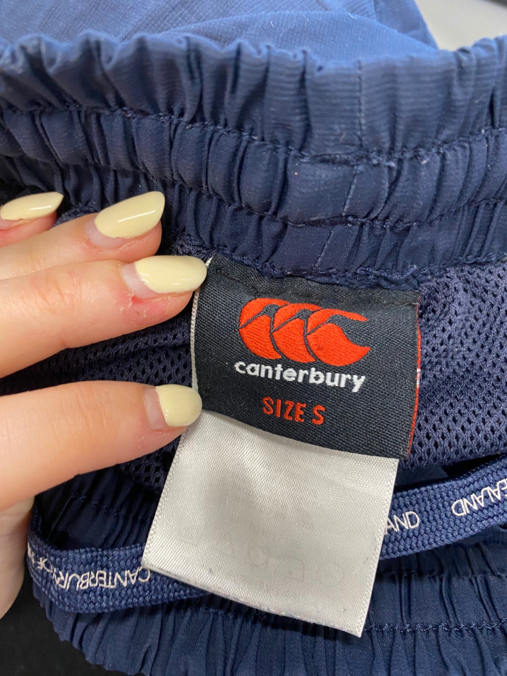 Fabulous Canterbury Shorts UK S Navy Mens rugby CM571