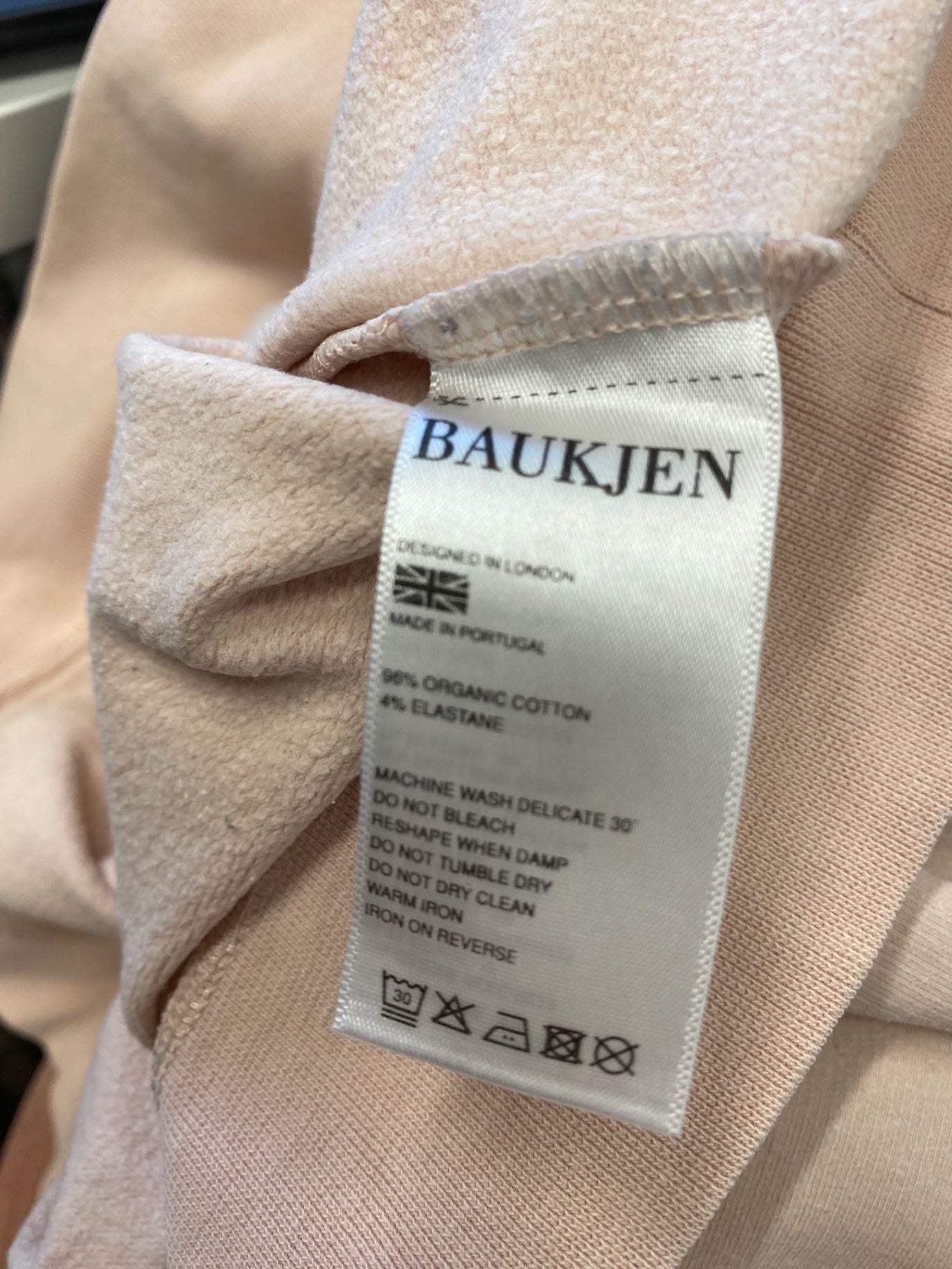 Fabulous Baukjen Hoodie UK 16 Pink active casual CM571