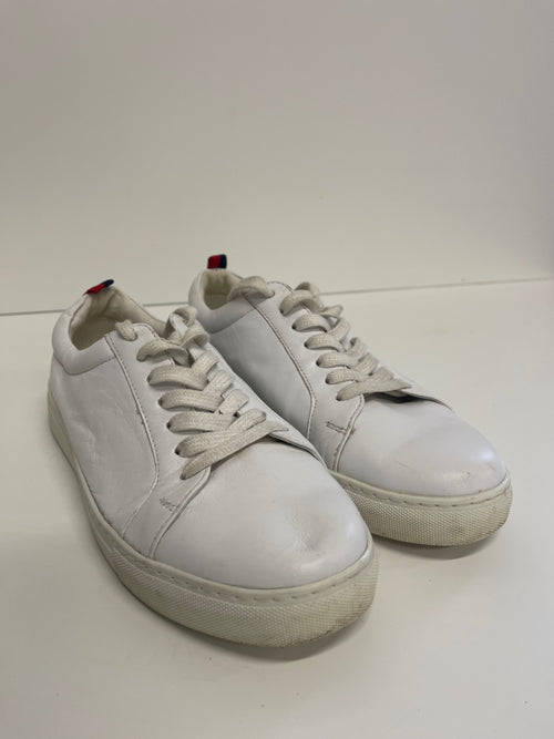 Fabulous Boden leather classic Sneakers Uk7 White CM571