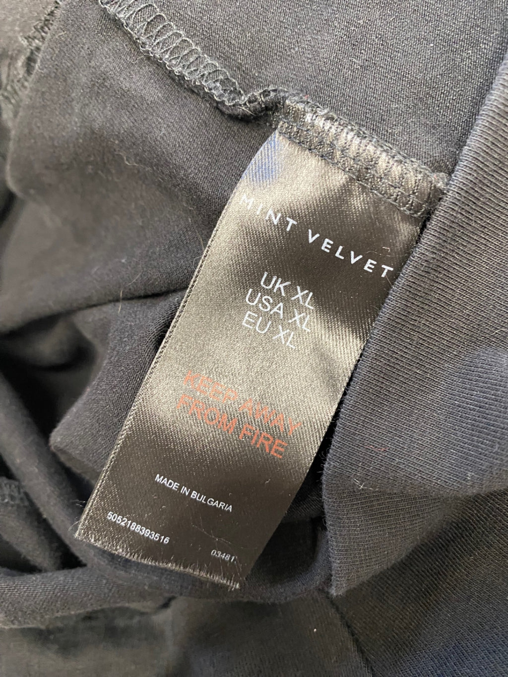 Fabulous Mint Velvet Leggings UK 14 Black CM571