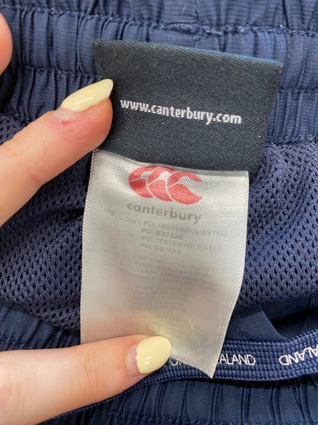 Fabulous Canterbury Shorts UK S Navy Mens rugby CM571