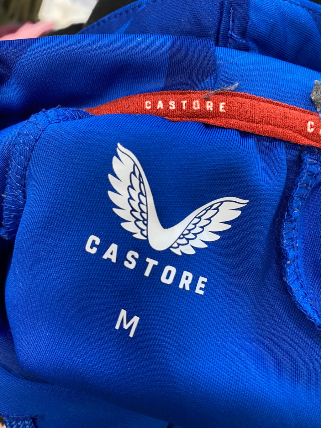Fabulous Castore Hoodie UK M Blue rangers fc CM571